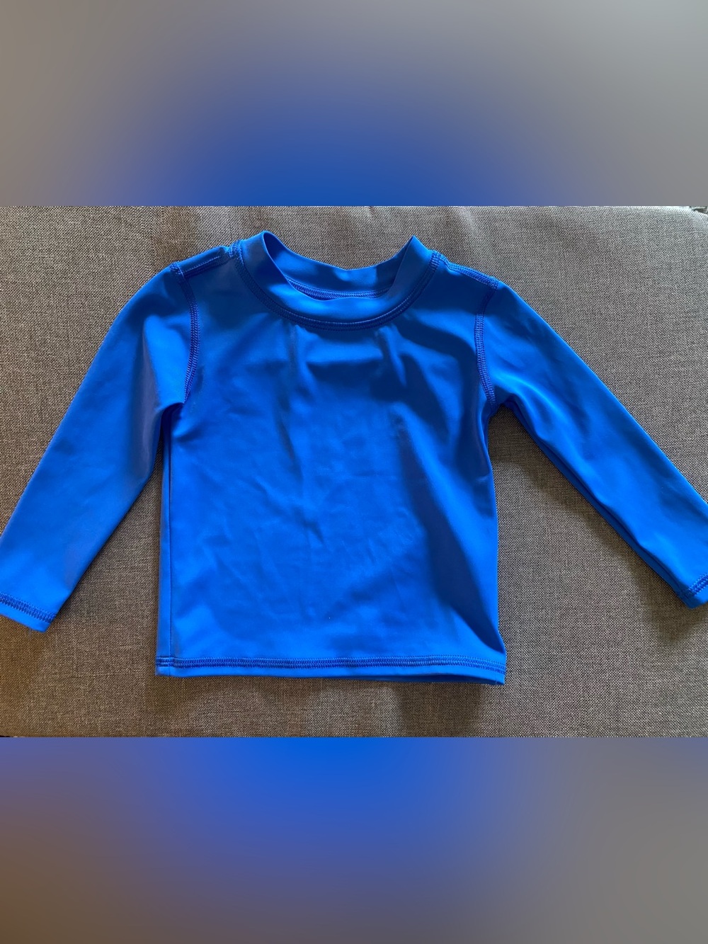 Quince Electric Blue Swim Rash Guard